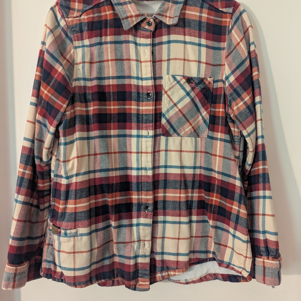 Plaid Button Down Shirt for Women